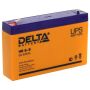 Автомобильный аккумулятор Delta Battery HR 6-9 8,8А/ч-6Vдля UPS EN135 зажим (FASTON) прямая 151x34x94