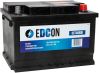 Автомобильный аккумулятор EDCON DC74680R 74А/ч-12V ст EN680 европейские обратная 278x175x190