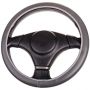 Оплетка на руль SkyWay S01109001 M 37—39 см экокожа серый